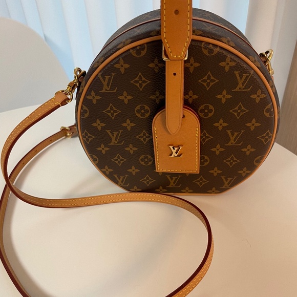 Louis Vuitton Petite Boite Chapeau Monogram Canvas Handbag - Picture 1 of 7